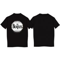 The Beatles Drumskin Black T Shirt: Medium