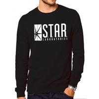 the flash star labs crewneck medium sweatshirt