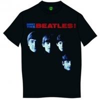 The Beatles Meet the Beatles Mens Black T Shirt: X Large