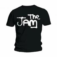 The Jam Spray Logo Black Mens T Shirt: Medium