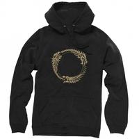 the elder scrolls online ouroboros symbol hoodie large black