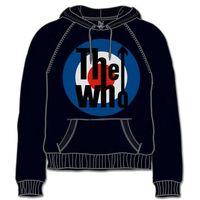 The Who Men\'s Whohood01 Target Classic Long Sleeve Sweatshirt, Black, Large