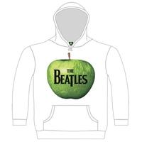 The Beatles Men\'s Apple Long Sleeve Sweatshirt, White, Large