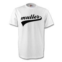 thomas muller germany signature tee white kids