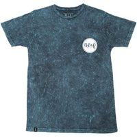 The Trip Mineral Wash Badge Tee - Blue