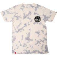 The Trip Tie Dye Psych Tee - Tan/Grey