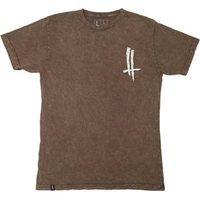 the trip mineral wash slime life tee brown