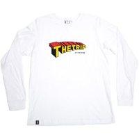 The Trip Augie Superman Longsleeve Tee - White