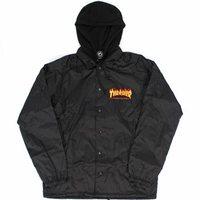 thrasher flame logo jacket