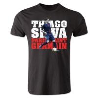 thiago silva psg player t shirt black kids