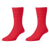 The Original Softop? Socks (3 pairs), Red, Size 6-11, Cotton