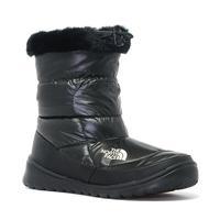 the north face nuptse fur iv snow boots black black