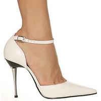 The Highest Heel Shoes Slick White