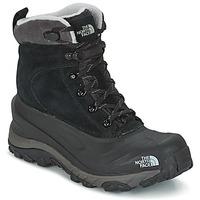 the north face chilkat mens snow boots in black