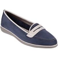 The Flexx Orise Nubuck Womens Casual Shoes women\'s Loafers / Casual Shoes in blue