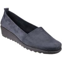 the flexx run slowly womens casual shoes womens shoes in blue