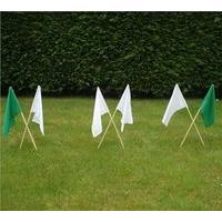 The GAA Store Linesman/Umpire Flags Set of 6 - With Poles