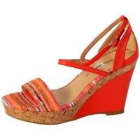 the divine factory sandale compense tdf2918 corail womens sandals in r ...