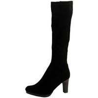 the divine factory bottes tdf2114 lnoir womens high boots in black