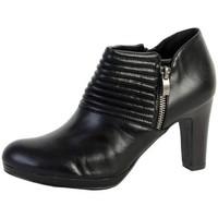 the divine factory bottine tdf2111 noir womens low ankle boots in blac ...