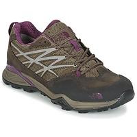 the north face hedgehog hike goretex womens walking boots in brown