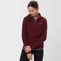 the north face womens 100 glacier 12 zip fleece