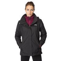 The North Face Women\'s Evolution II Triclimate 3 in 1 Jacket - Black, Black