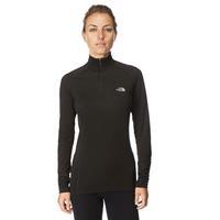 The North Face Women\'s Warm Long Sleeve Zipped Neck Baselayer - Black, Black