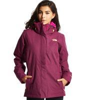 the north face womens inlux insulated jacket purple purple