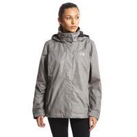 The North Face Women\'s Lowland Waterproof Jacket - Grey, Grey