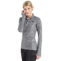 the north face womens mountain athletics motivation quarter zip shirt  ...