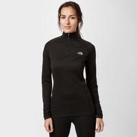 the north face womens warm long sleeve zipped neck baselayer black bla ...