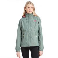 the north face womens resolve dryvent jacket light olive light olive