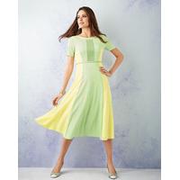 The Limited Edition Dress, Limoncello, Size 08, 100% polyester.