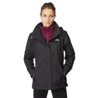 The North Face Women\'s Evolution II TriClimate 3 in 1 HyVent Jacket, Black