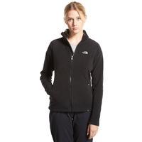 the north face womens 100 glacier full zip polartec fleece jacket blac ...