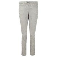 the cropped jean navyecru stripe 10