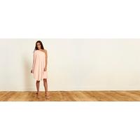 the loren dress blush