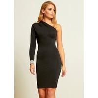 The Bosworth Swarovski Dress- Black