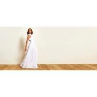 the iris maxi dress white