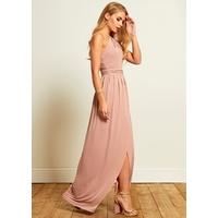The Phoebe Maxi Dress - Dusky Pink