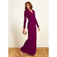 the sienna maxi dress magenta