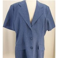 The Collection - new, size 20 - Blue - short sleeved Jacket