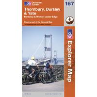 thornbury dursley yate os explorer active map sheet number 167