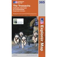 The Trossachs - OS Explorer Map Sheet Number 365