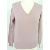 The White Company Size S High Quality Soft and Luxurious Pure Cashmere Tea Rose Pink Jumper