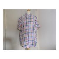 the savile row company size 16 multi coloured shirt