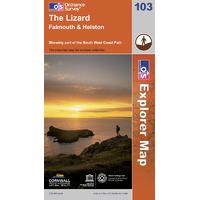 The Lizard - OS Explorer Active Map Sheet Number 103