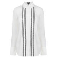 THEORY Alwinth Pleated Shirt