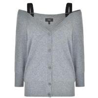 THEORY Cold Shoulder Cardigan